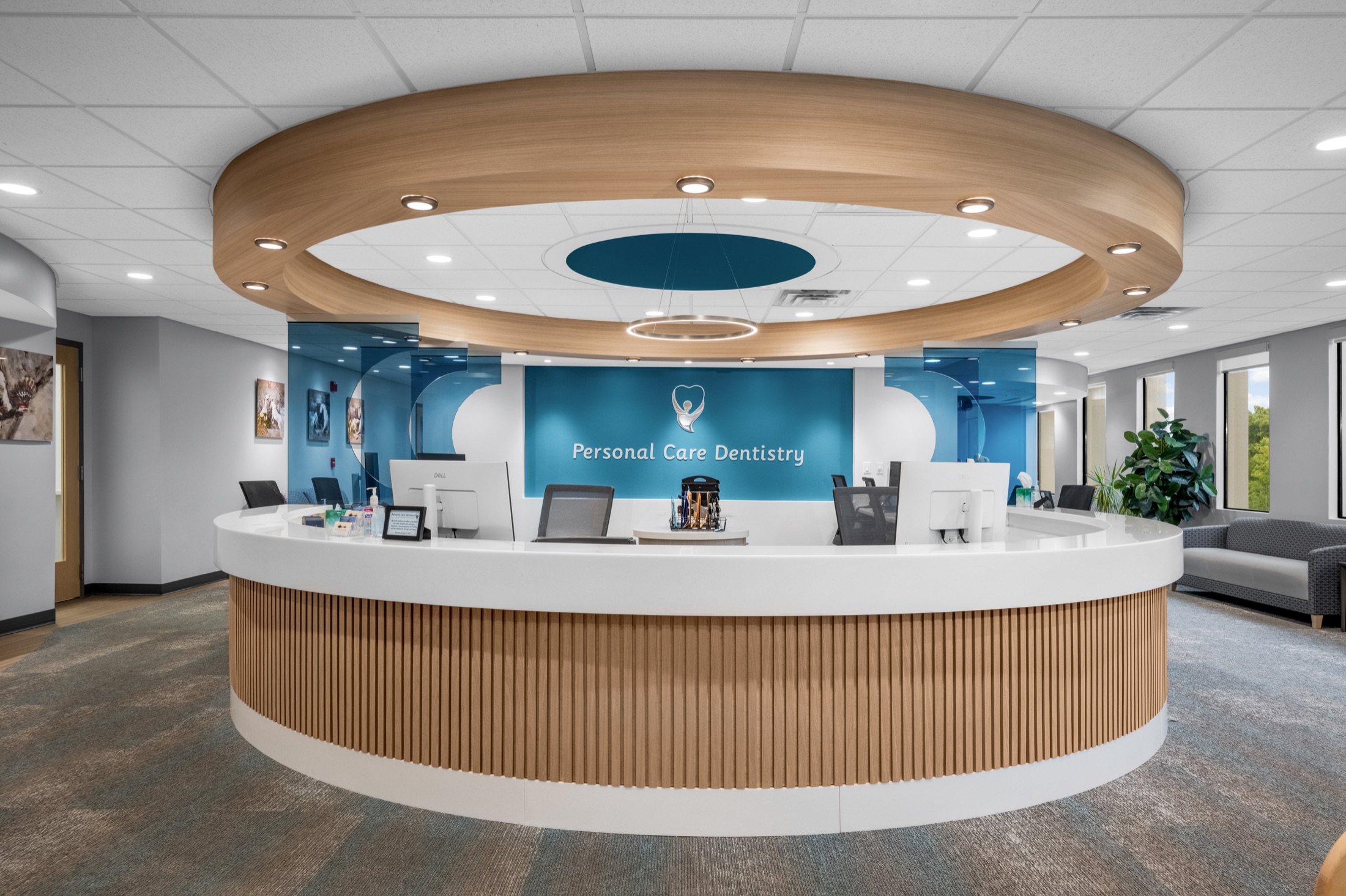 Front desk at Personal Care Dentistry